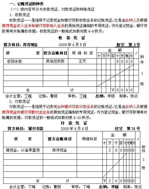 浙江會計基礎講義