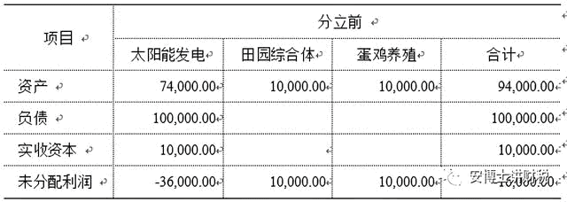 企業(yè)分立會(huì)計(jì)處理及稅務(wù)籌劃案例解析